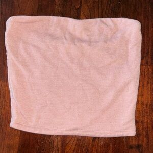 Aritzia Wilfred Free Strapless Bandeau Cropped Tube Top